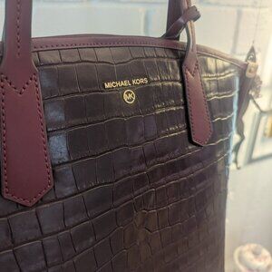 Michael Kors Large "Jane" Leather Tote